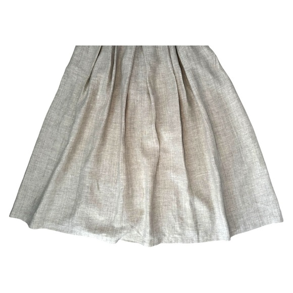 Elegant High Quality Linen Maxi Dress L - Picture 6 of 10